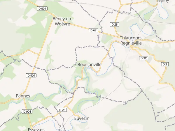 Plan de Bouillonville