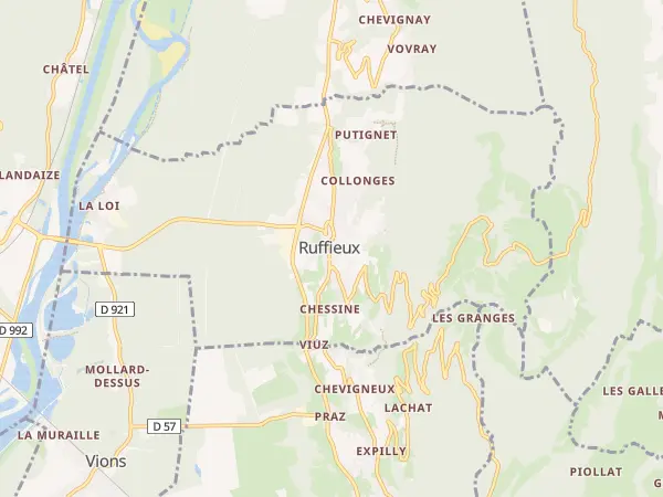 Plan de Ruffieux