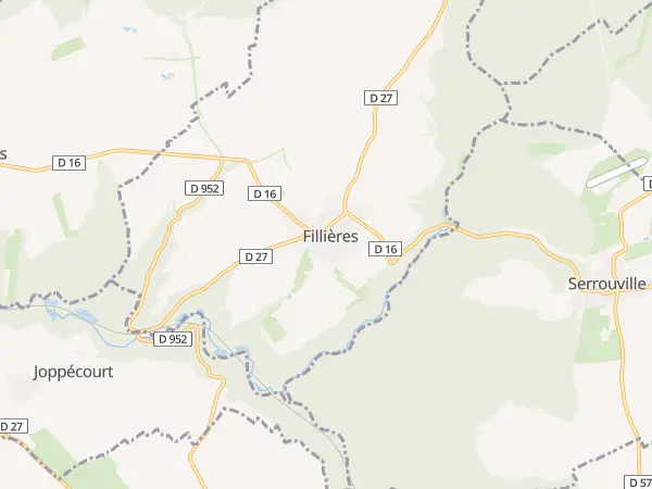 Plan de Fillières