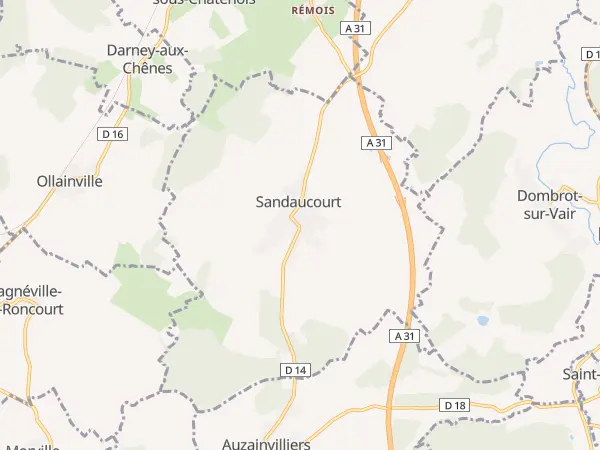 Plan de Sandaucourt