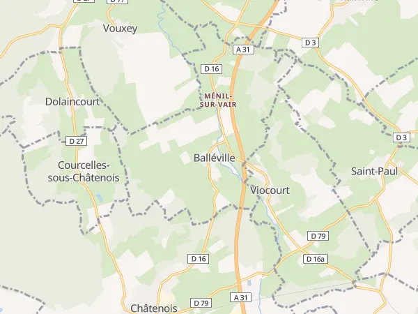 Plan de Balléville