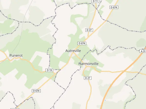 Plan de Autreville