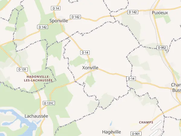 Plan de Xonville