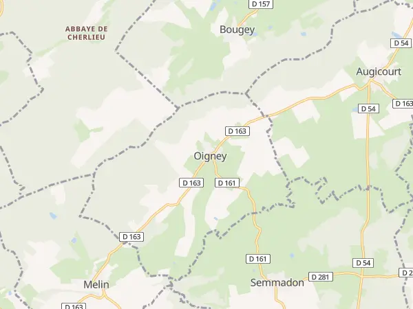 Plan de Oigney