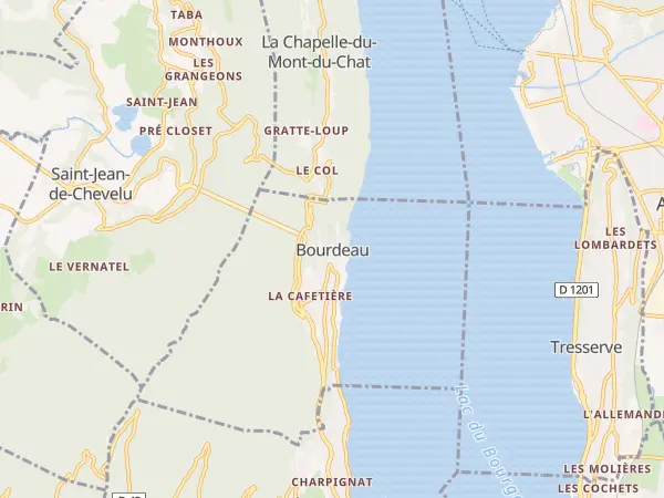 Plan de Bourdeau