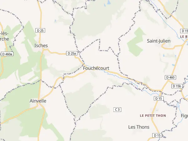 Plan de Fouchécourt