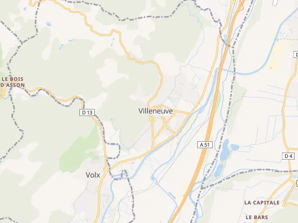 Plan de Villeneuve
