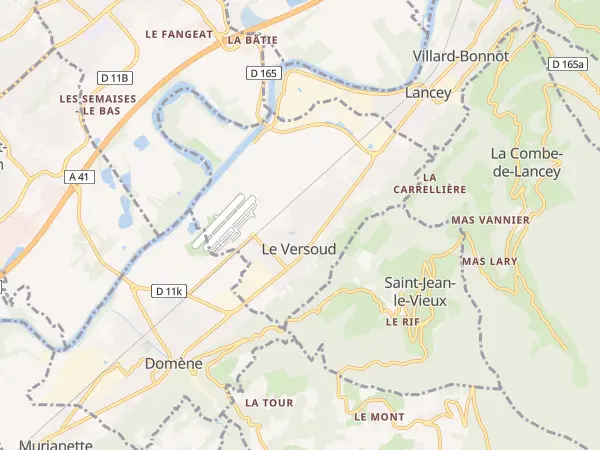 Plan du Versoud