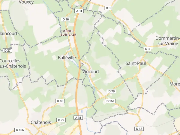 Plan de Viocourt