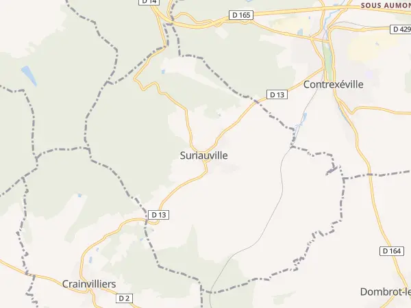 Plan de Suriauville
