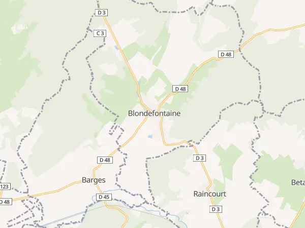 Plan de Blondefontaine