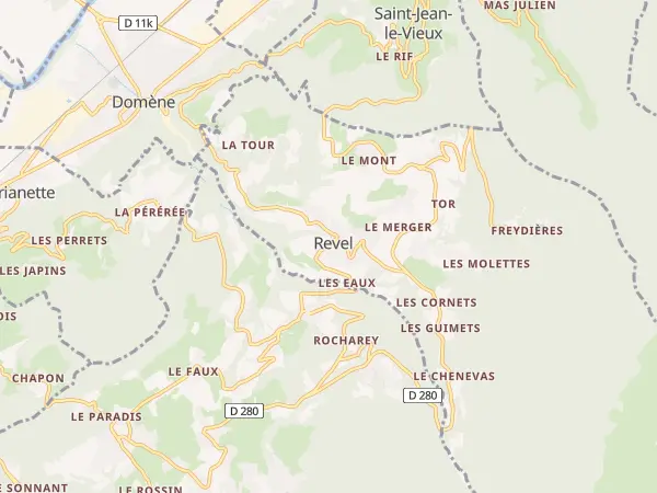 Plan de Revel