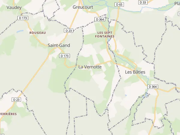 Plan de La Vernotte