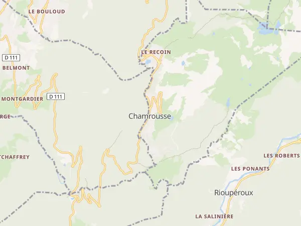 Plan de Chamrousse