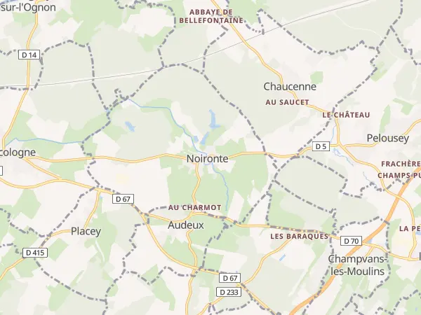 Plan de Noironte
