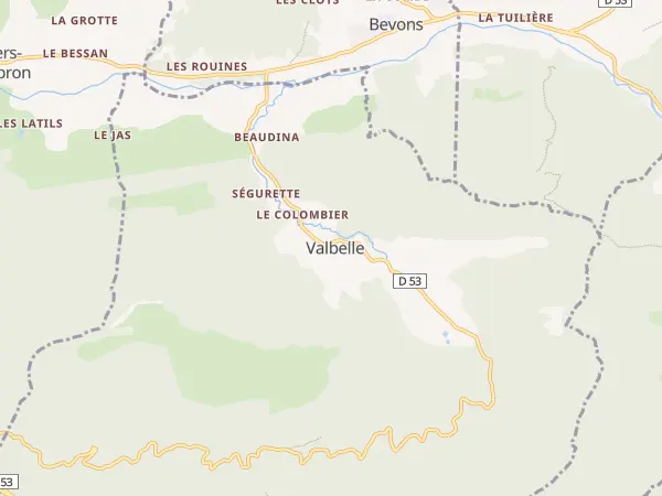 Plan de Valbelle