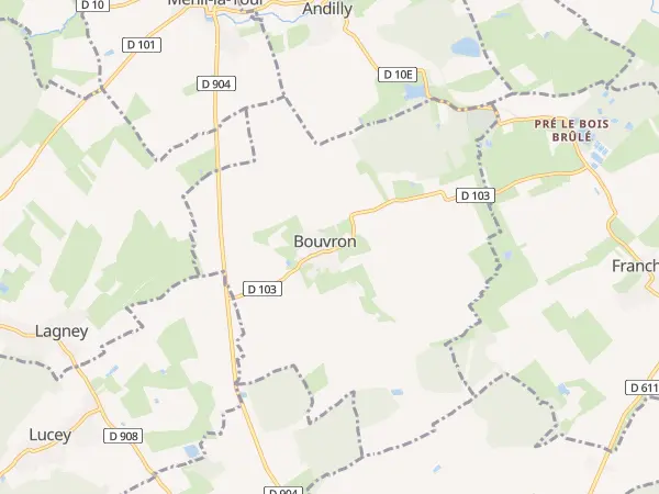 Plan de Bouvron