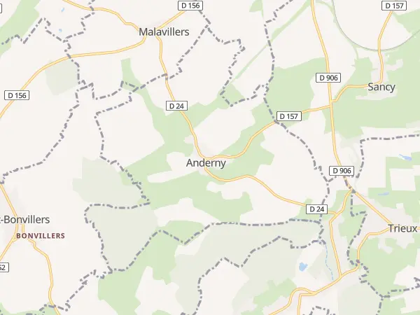 Plan de Anderny