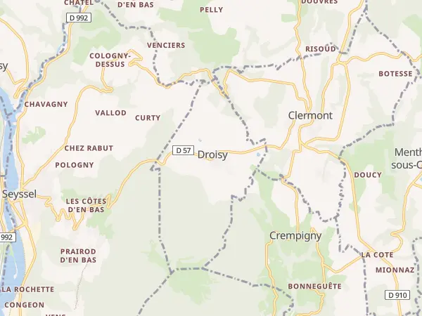 Plan de Droisy