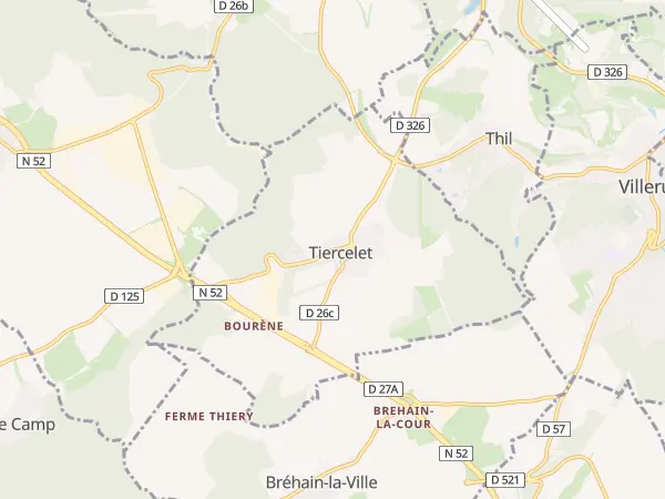 Plan de Tiercelet