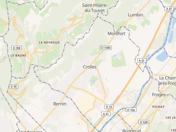 Plan de Crolles