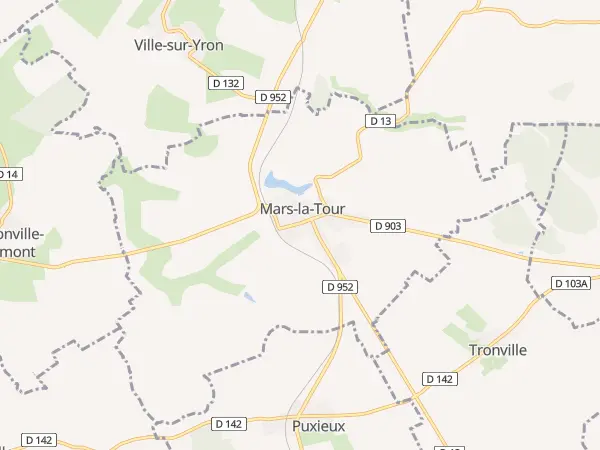 Plan de Mars-la-Tour