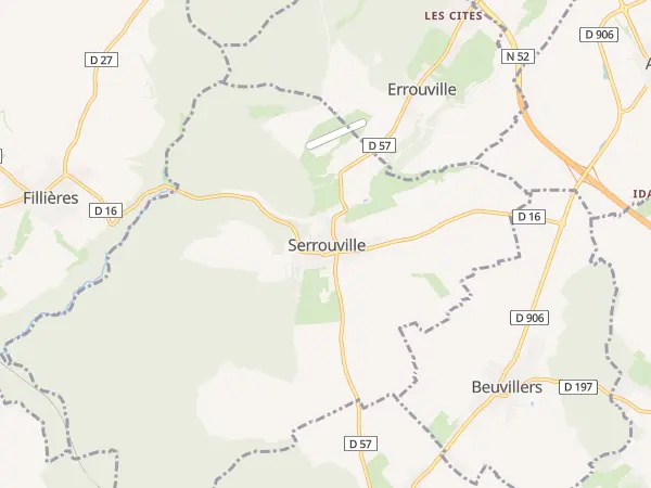 Plan de Serrouville