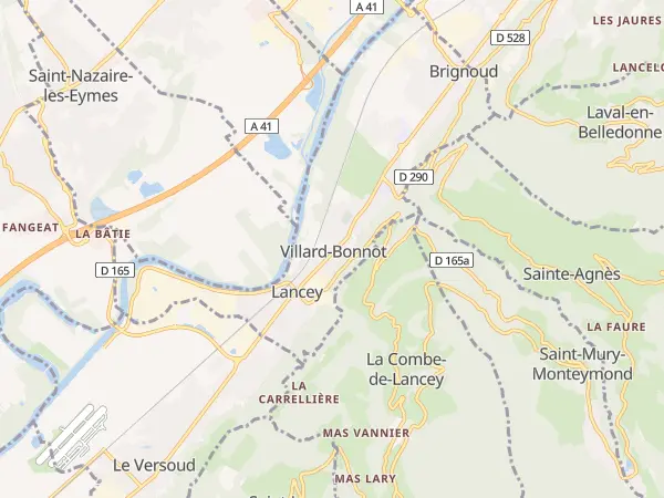 Plan de Villard-Bonnot