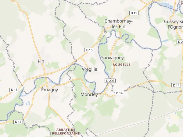 Plan de Vregille