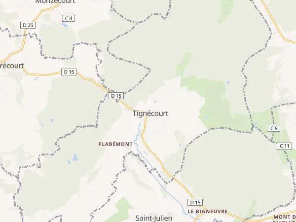 Plan de Tignécourt
