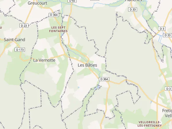 Plan des Bâties