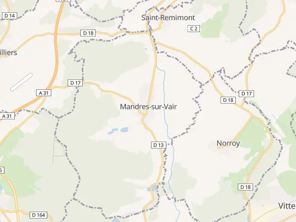 Plan de Mandres-sur-Vair