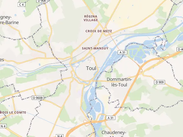 Plan de Toul