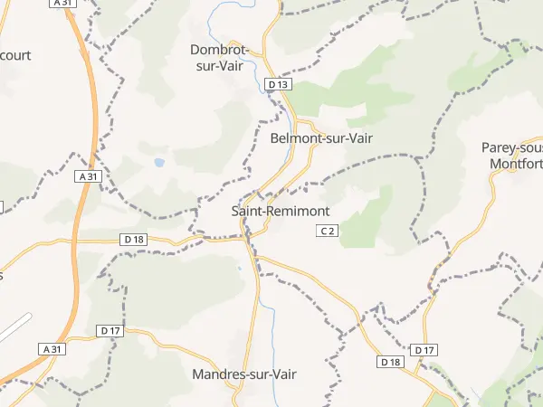 Plan de Saint-Remimont