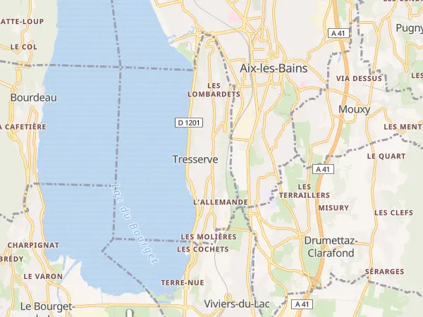 Plan de Tresserve