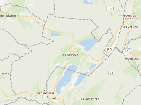 Plan du Frasnois
