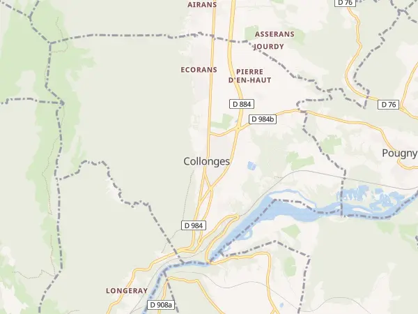 Plan de Collonges