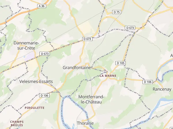 Plan de Grandfontaine