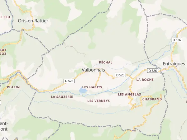 Plan de Valbonnais