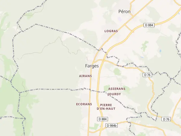 Plan de Farges