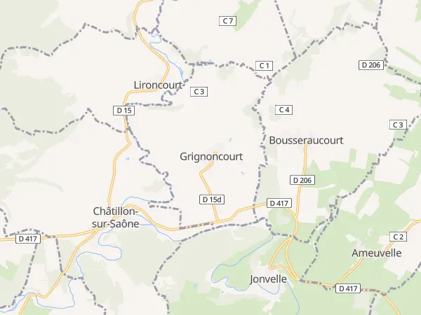 Plan de Grignoncourt