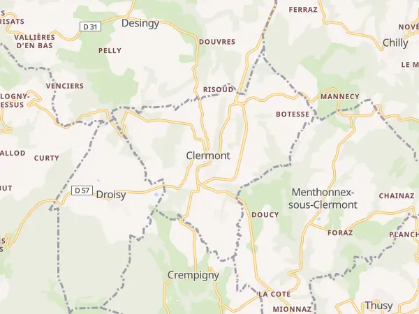 Plan de Clermont