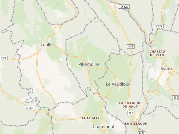 Plan de Pillemoine