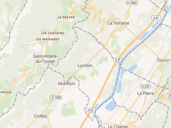 Plan de Lumbin