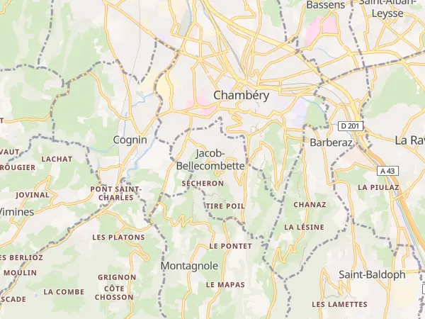 Plan de Jacob-Bellecombette