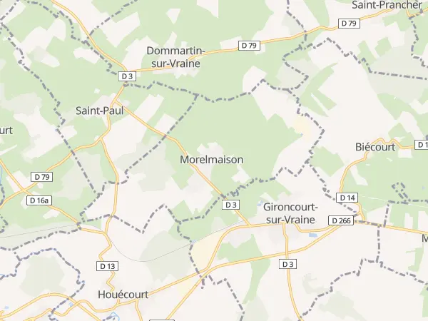 Plan de Morelmaison