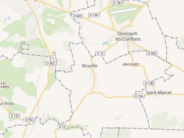 Plan de Bruville