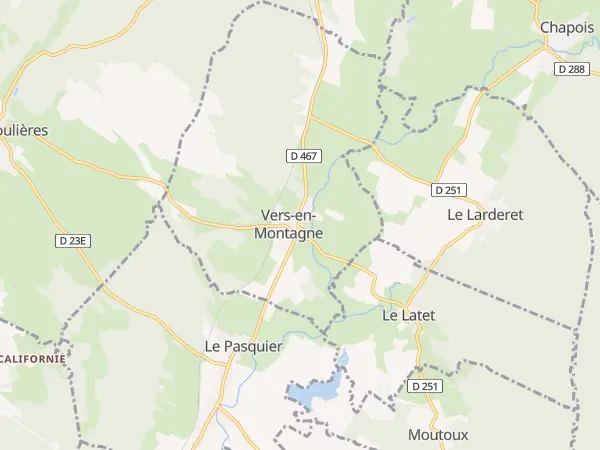 Plan de Vers-en-Montagne