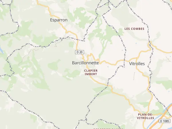Plan de Barcillonnette