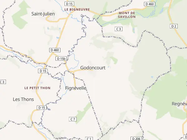 Plan de Godoncourt